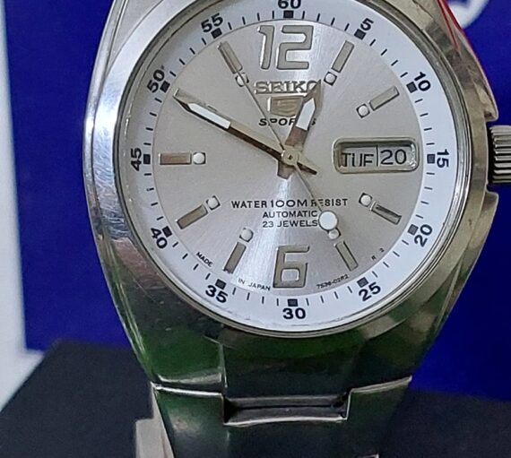 Seiko 5 sports day/date men’s watch, 7s36-02a0, snzd47 Japan made