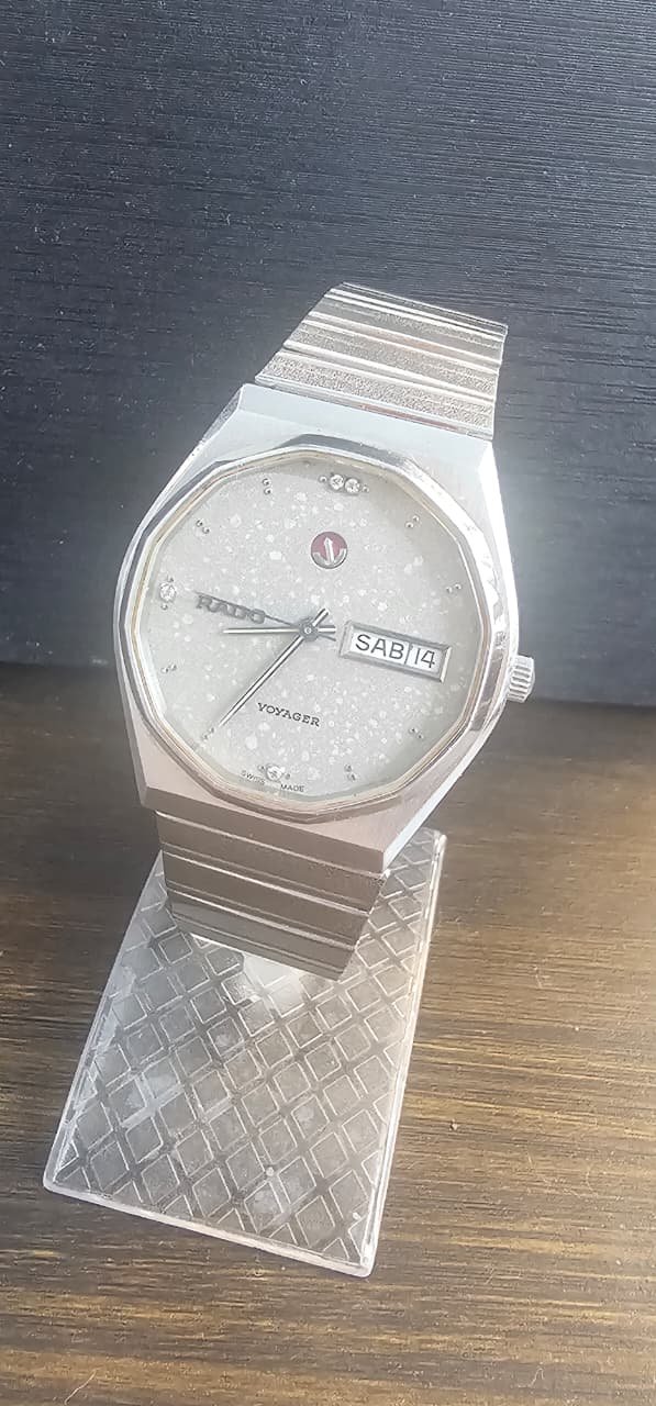 WhatsApp Image 2025-09-14 at 11.34.30 AM Vintage Rado Voyger 1970s Automatic 🇨🇠Switzerland Made Men’s Watch (Used) - Image 1