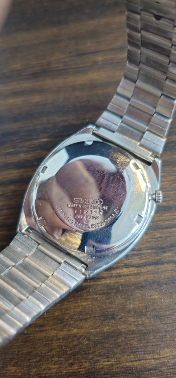 WhatsApp Image 2025-09-16 at 4.21.25 PM (1) Vintage Seiko 5 Automatic 6309 Caliber 21-Jewels White Dial Japan made Men’s watch (Used) - Image 4