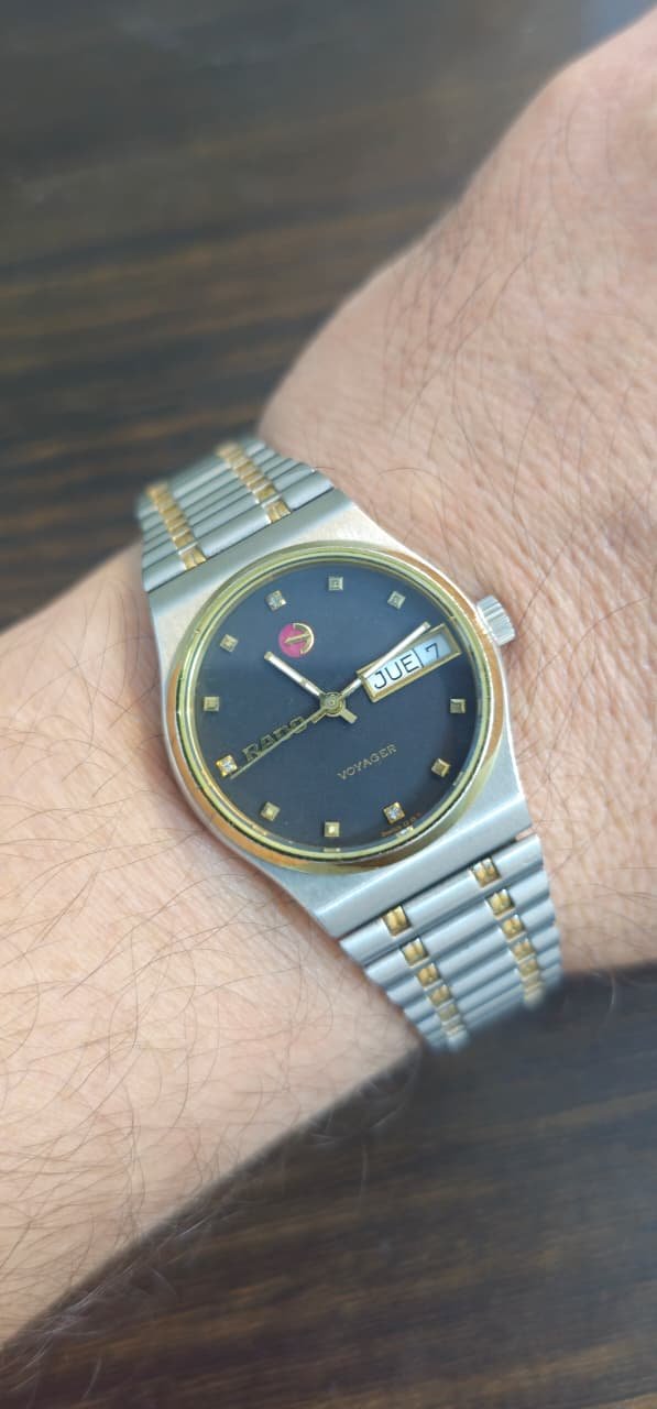 WhatsApp Image 2025-09-18 at 6.39.02 PM (1) Vintage Rado Voyger 1970s Automatic π¨π Switzerland Made Ladies Watch (Used) - Image 2