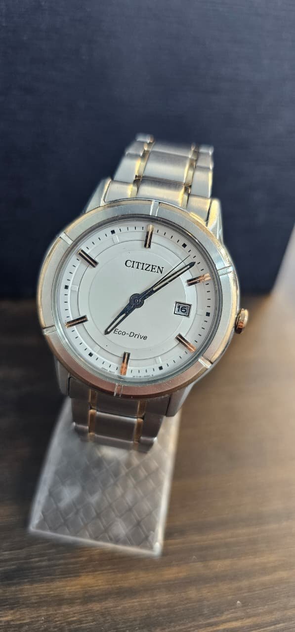 WhatsApp Image 2025-09-21 at 5.30.49 PM Citizen Eco-Drive Analog White Dial Men's Watch-AW1084-51A(Used) - Image 1