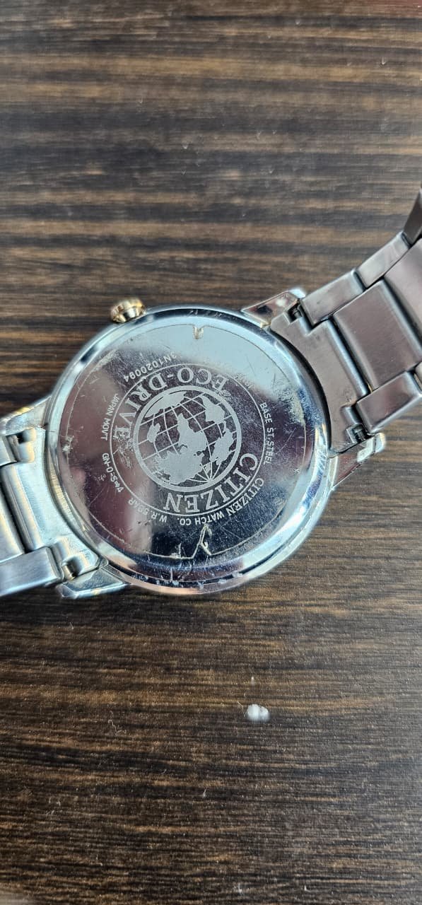 WhatsApp Image 2025-09-21 at 5.30.50 PM Citizen Eco-Drive Analog White Dial Men's Watch-AW1084-51A(Used) - Image 4