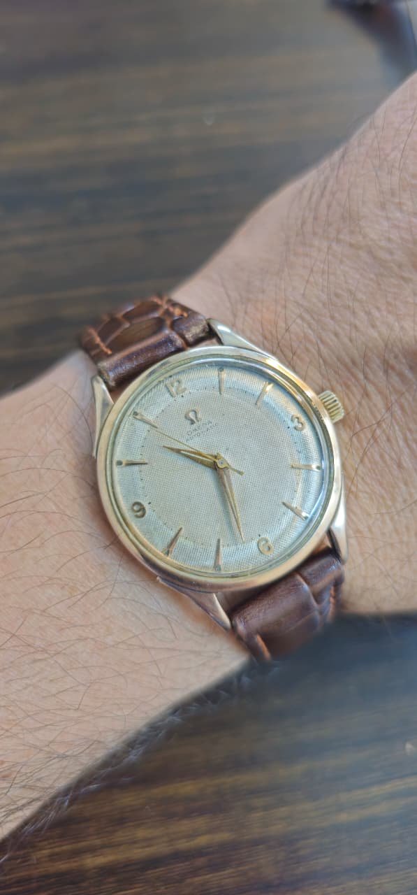 WhatsApp Image 2025-10-09 at 4.22.44 PM Fantastic condition 1960s " Omega Automatic" 354 Caliber 17-Jewels 14k Gold Plated Switzerland 🇨🇠made Men's watch(Used) - Image 2