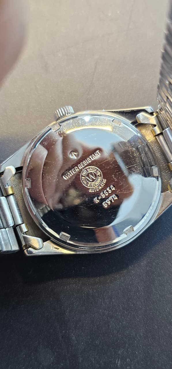 WhatsApp Image 2025-10-10 at 1.50.04 PM (1) Vintage West end watch Co “President” Automatic 2836-2 caliber Switzerland 🇨🇭 made 25-jewels Men’s watch (USED) - Image 4