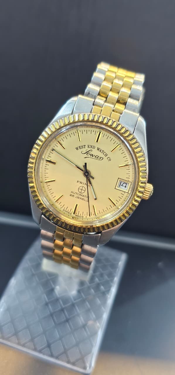 WhatsApp Image 2025-10-10 at 2.01.37 PM Vintage West end watch Co Automatic 2836 caliber Switzerland 🇨🇭 made 25-jewels Ladies watch (USED) - Image 1