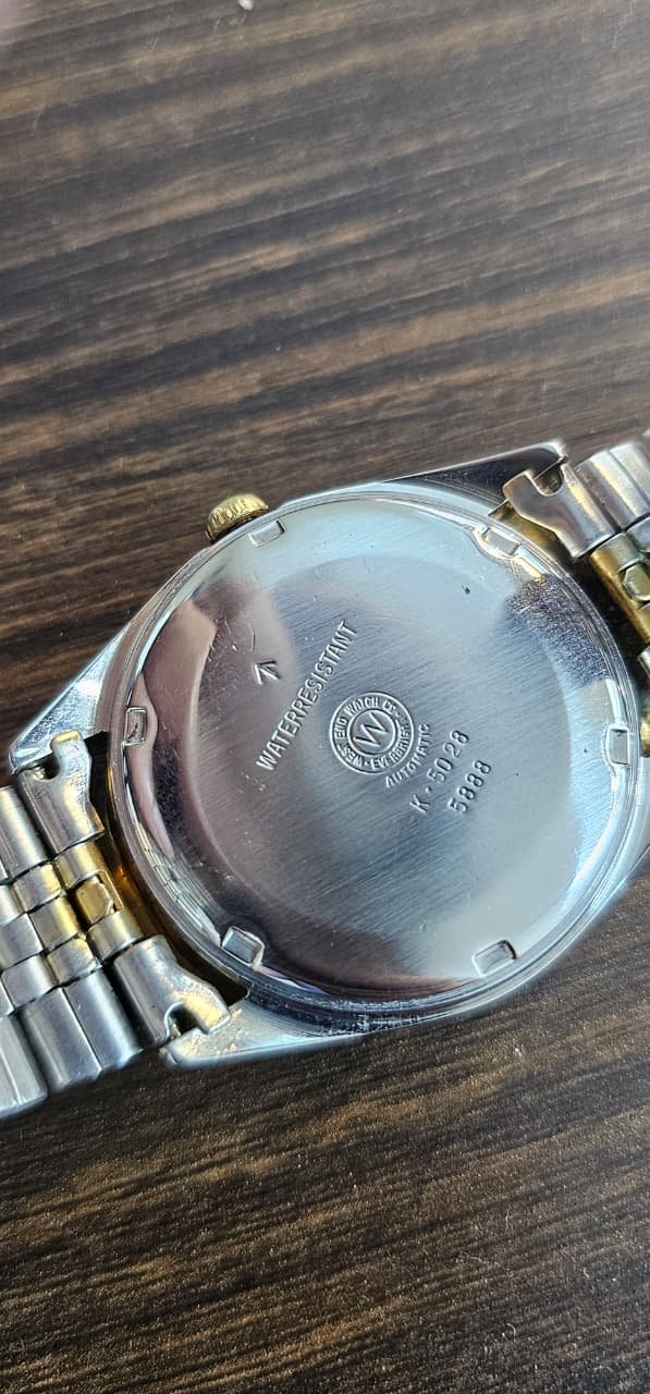 WhatsApp Image 2025-10-10 at 2.25.24 PM Vintage West end watch Co “President” Automatic 2836-2 caliber Switzerland 🇨🇭 made 25-jewels Men’s watch (USED) - Image 4