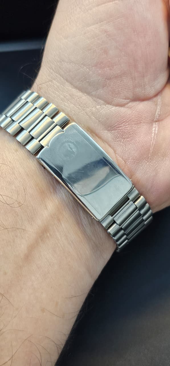 WhatsApp Image 2025-10-10 at 3.18.54 PM VINTAGE WEST END WATCH SOWAR MILITARY AUTOMATIC ETA MOVEMENT NUMERALS BLACK DIAL FOR MEN’S - Image 3