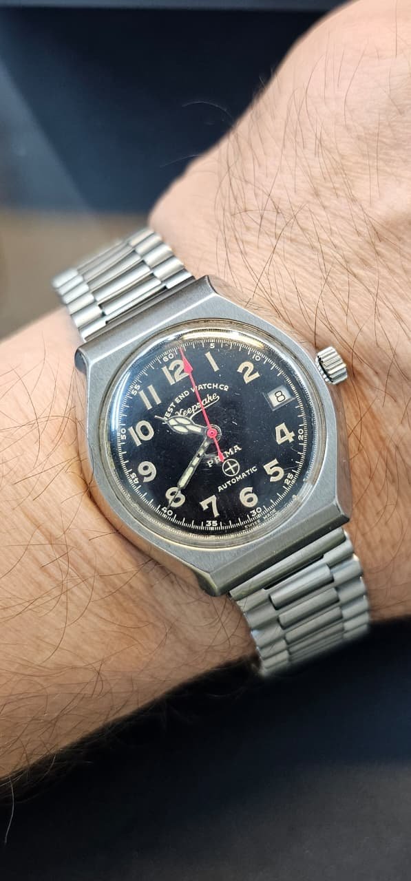 WhatsApp Image 2025-10-10 at 5.26.43 PM Vintage West End Watch Co Sowar Prima Automatic S 4289 🇨🇠Switzerland made Men’s Watch(USED) - Image 2