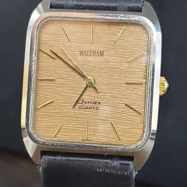 Vintage 1970s Waltham Dynax Swiss made Quartz Men’s watch (Used)