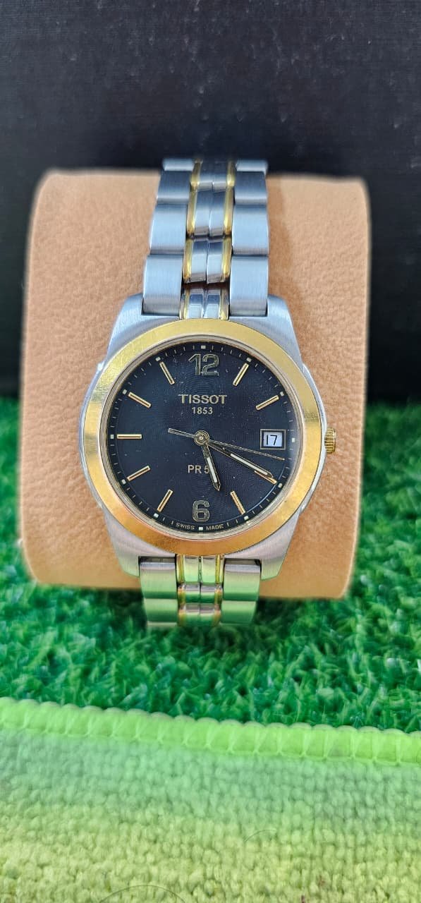 WhatsApp Image 2025-10-12 at 2.15.59 PM TISSOT PR50 Two-Tone Quartz Switzerland made Men’s watch(Used) - Image 1