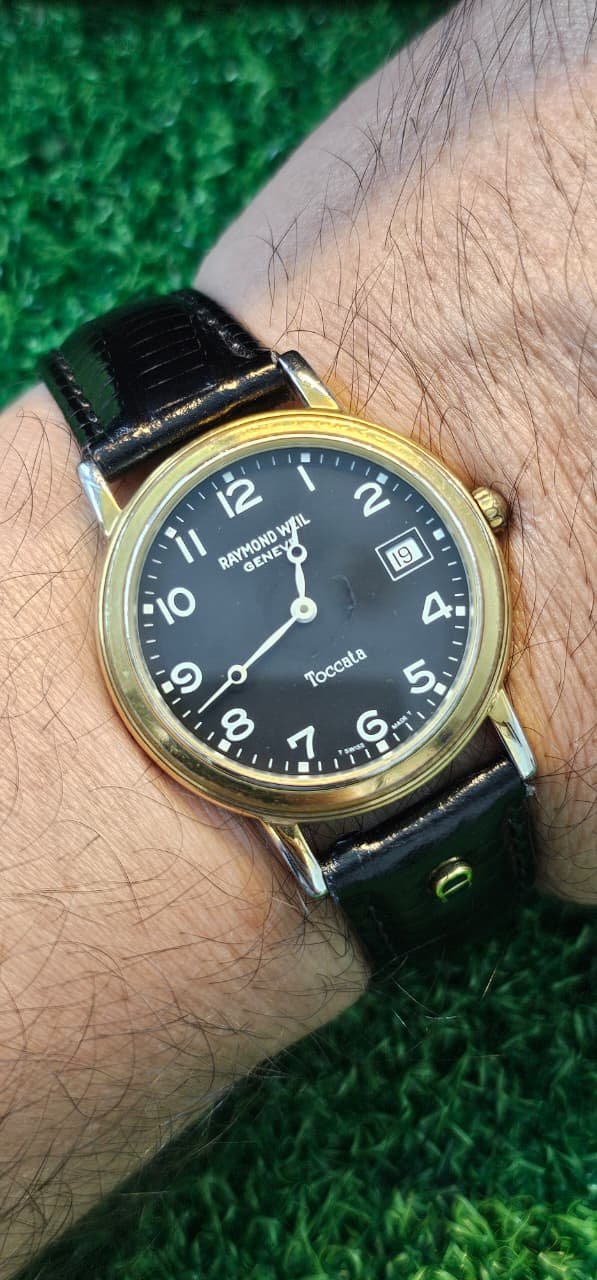 WhatsApp Image 2025-10-12 at 2.29.32 PM Raymond Weil Toccata Quartz 🇨🇠Switzerland made Unisex watch (Used) - Image 2