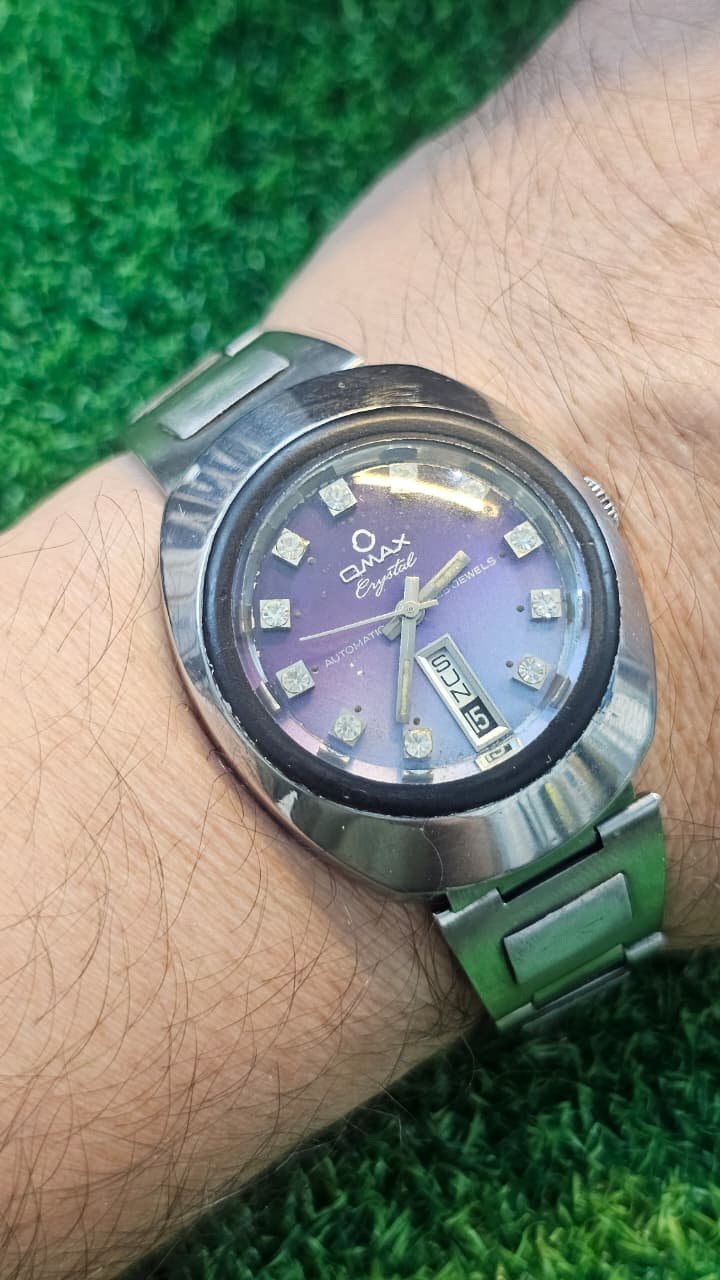 WhatsApp Image 2025-11-16 at 4.17.27 PM (1) Vintage 1960s Omax Automatic 2066 caliber 25-jewels Switzerland made watch for Men’s(Used) - Image 2