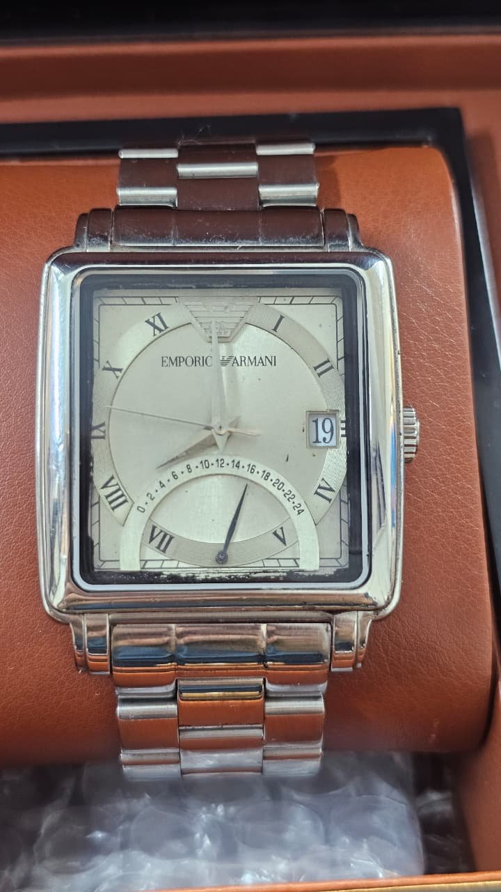 WhatsApp Image 2025-12-01 at 6.18.16 PM Emporio Armani Classic Men's Japanese Quartz watch, model number AR5330(Used) - Image 1