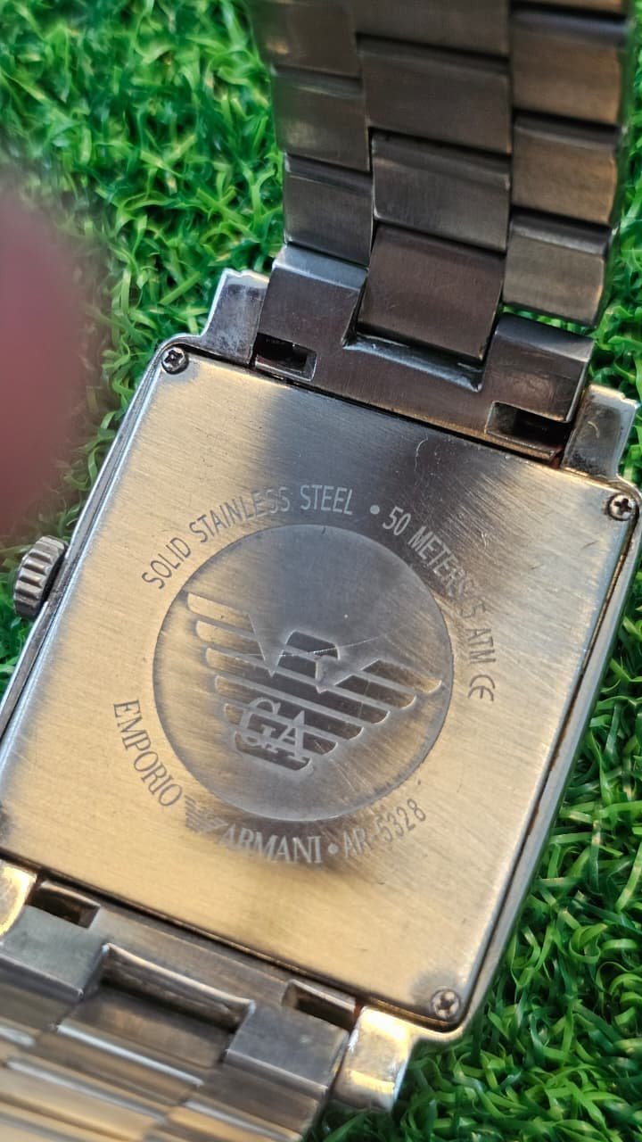 WhatsApp Image 2025-12-01 at 6.18.17 PM Emporio Armani Classic Men's Japanese Quartz watch, model number AR5330(Used) - Image 4