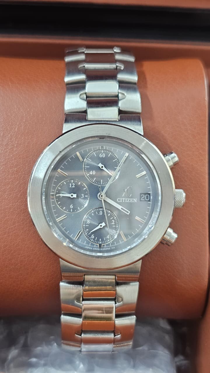WhatsApp Image 2025-12-01 at 6.46.58 PM (2) Citizen XC Chronograph model, which belongs to Citizen's popular "Cross-Sea" (xC) series(Used) - Image 1