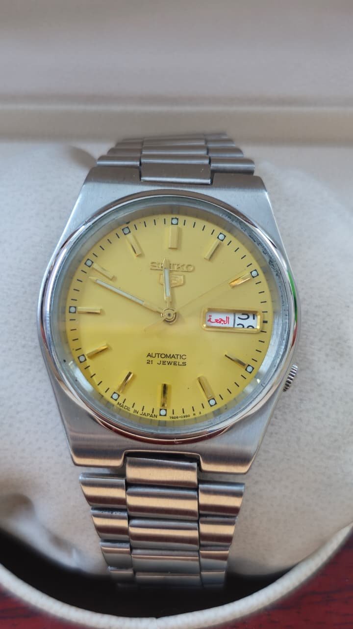 WhatsApp Image 2025-12-26 at 12.07.24 PM Seiko 5 Automatic 7s26 Caliber 21-Jewels Japan made Men’s watch (Used) - Image 1