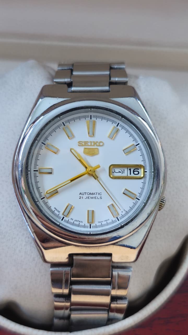 WhatsApp Image 2025-12-26 at 12.12.36 PM Seiko 5 Automatic 7s26 Caliber 21-Jewels Japan made Men’s watch (Used) - Image 1