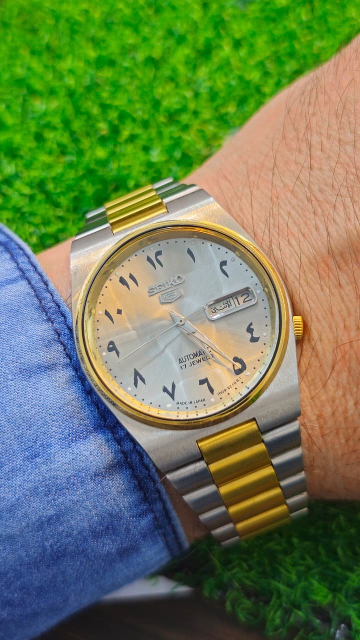WhatsApp Image 2025-12-26 at 12.55.10 PM Seiko 5 Automatic 7009 Caliber 17-Jewels Japan made Men’s watch (Used) - Image 2
