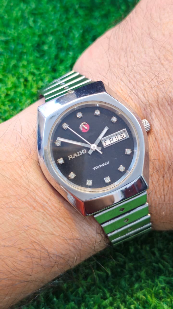 WhatsApp Image 2026-01-08 at 1.17.30 PM Vintage Rado Voyager Automatic 2836-2 Caliber 21-Jewels Switzerland made Men’s watch (Used) - Image 3