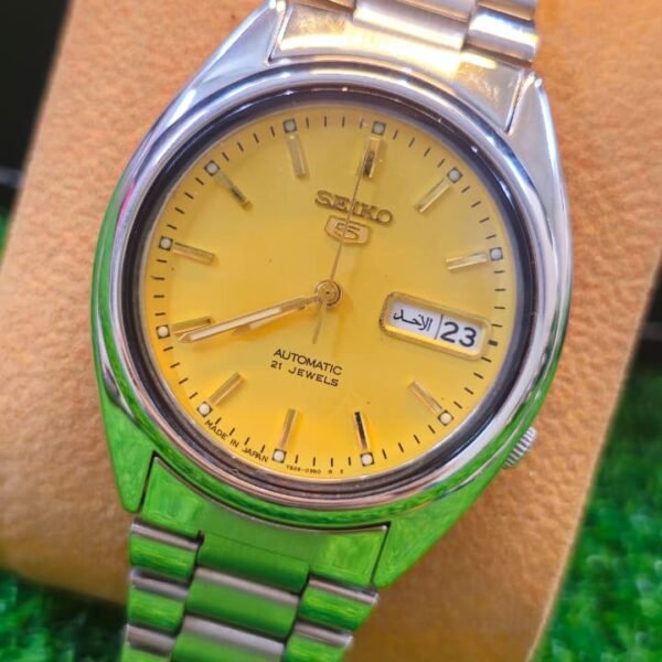 Seiko 5 Automatic 7s26 caliber 21-jewels japan made watch for Men’s(Used)