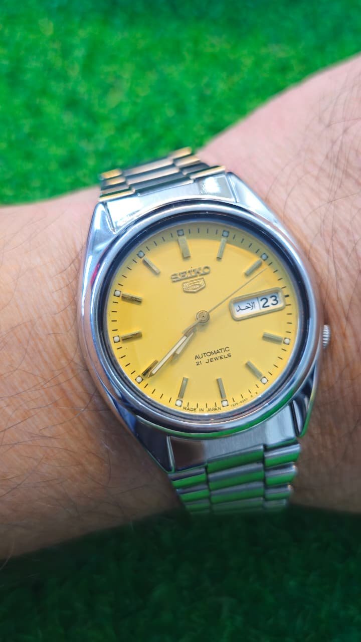 WhatsApp Image 2026-01-14 at 9.47.47 AM Seiko 5 Automatic 7s26 caliber 21-jewels japan made watch for Men’s(Used) - Image 2