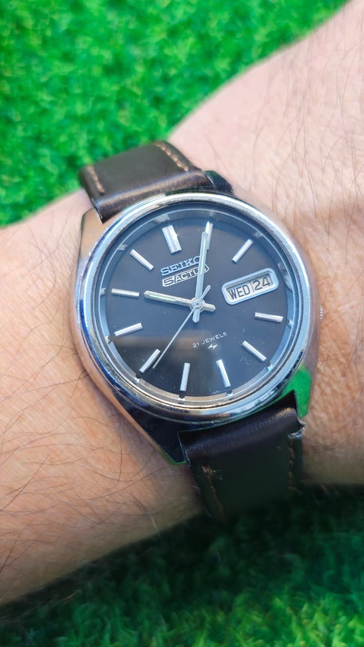 WhatsApp Image 2026-01-17 at 11.06.41 AM Vintage 1970s Seiko 5 actus JDM 7019 caliber 21-jewels japan made Men's watch(Used) - Image 2