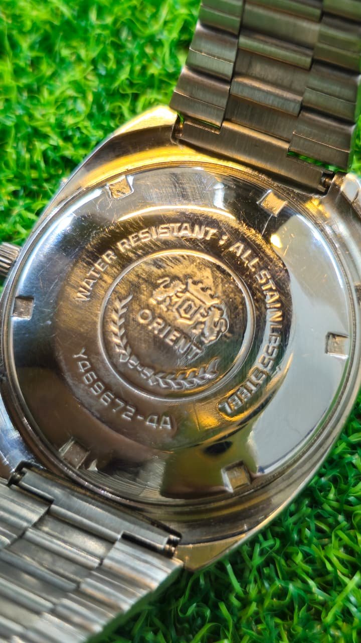 WhatsApp Image 2026-01-19 at 4.56.03 PM (1) Orient College Perpetual Multi Year Calendar Automatic Blue Dial Japan made Men’s Watch (Used) - Image 3