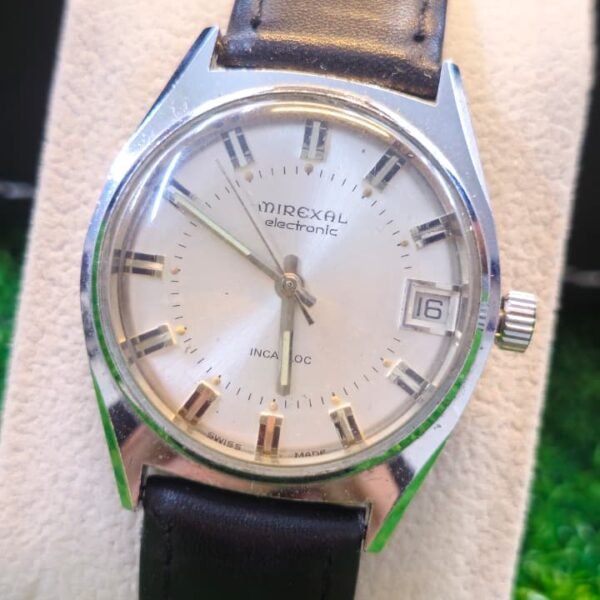 Vintage Mirexal Electronic Incabloc Switzerland Made 🇨🇭 Men's watch (Used)