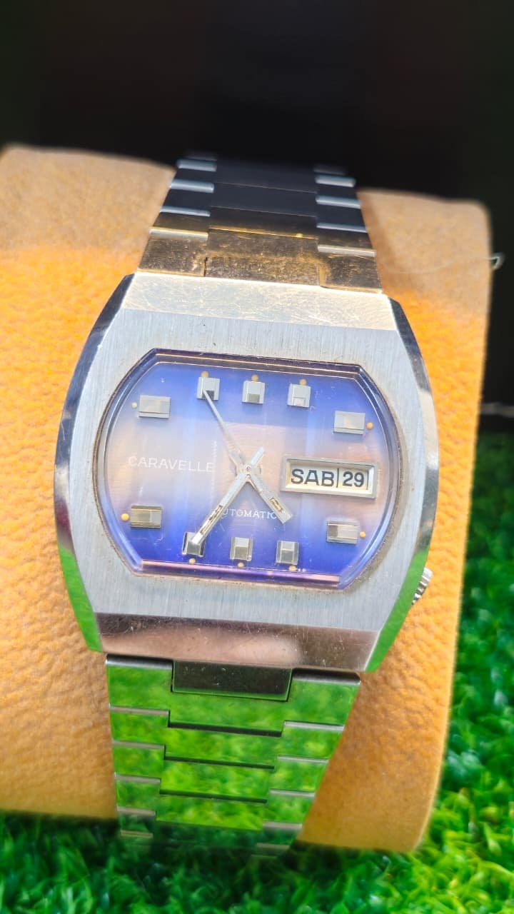 WhatsApp Image 2026-01-19 at 6.13.06 PM Vintage 1970s Caravelle Automatic Switzerland 🇨🇭 made Men's watch (Used) - Image 1