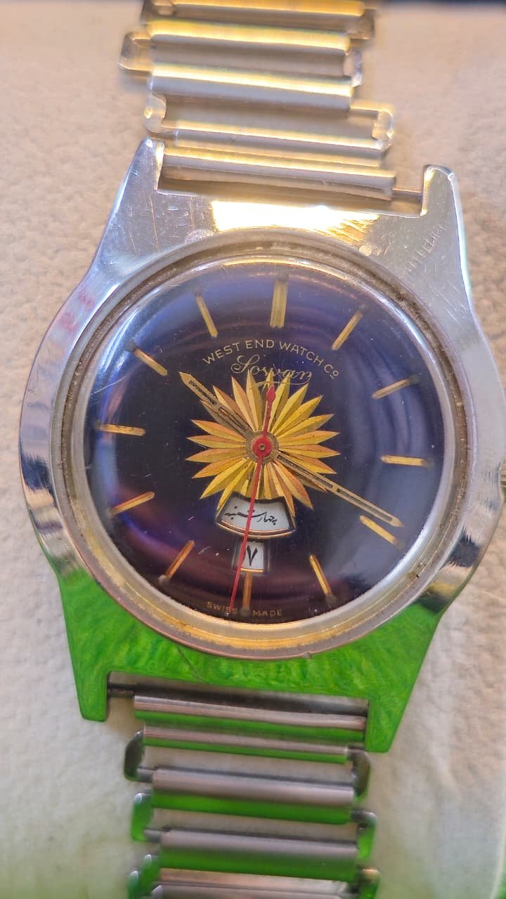 WhatsApp Image 2026-01-19 at 6.16.32 PM Vintage West End Watch Co Sowar Handwind Switzerland 🇨🇭 made Men's watch with Persian calendar (Used) - Image 1