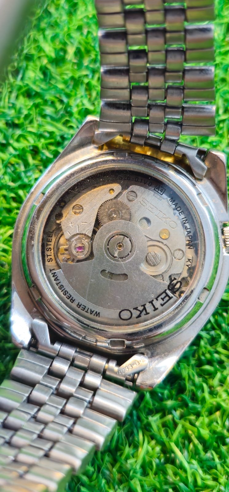 WhatsApp Image 2026-01-20 at 5.16.21 PM (1) Seiko 5 Automatic 7s26 caliber 21-jewels 37mm dial japan made watch for Men's (Used) - Image 4