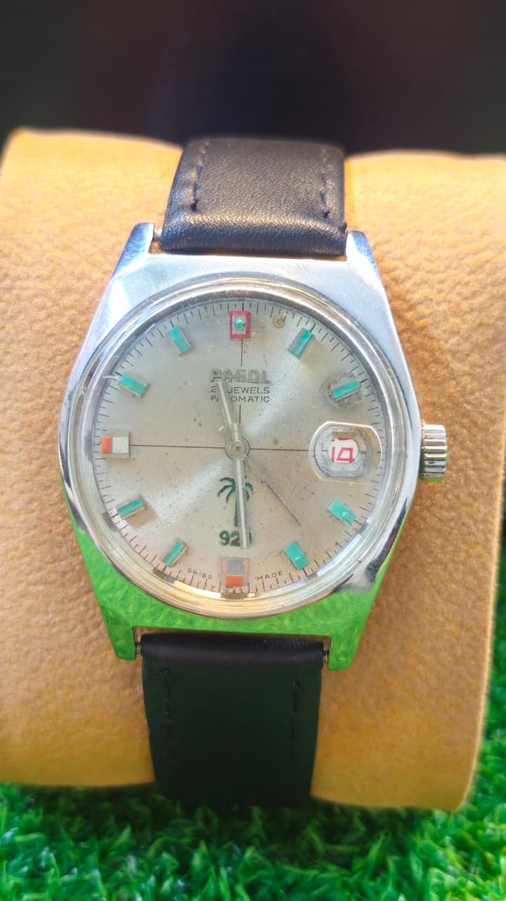 WhatsApp Image 2026-01-20 at 9.54.24 AM Vintage 1960s Pagol "Pagomatic" Automatic 25-Jewels Switzerland 🇨🇭 made Men's watch (Used) - Image 1