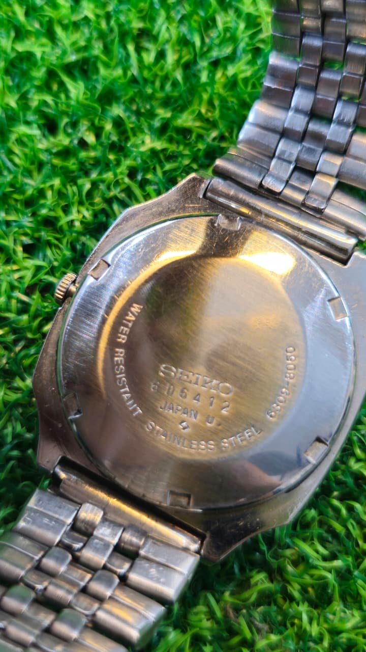 WhatsApp Image 2026-01-21 at 1.51.25 PM 1960s Seiko 5 Automatic 6309 caliber 21-jewels Railway dial japan made watch for Men's (Used) - Image 4