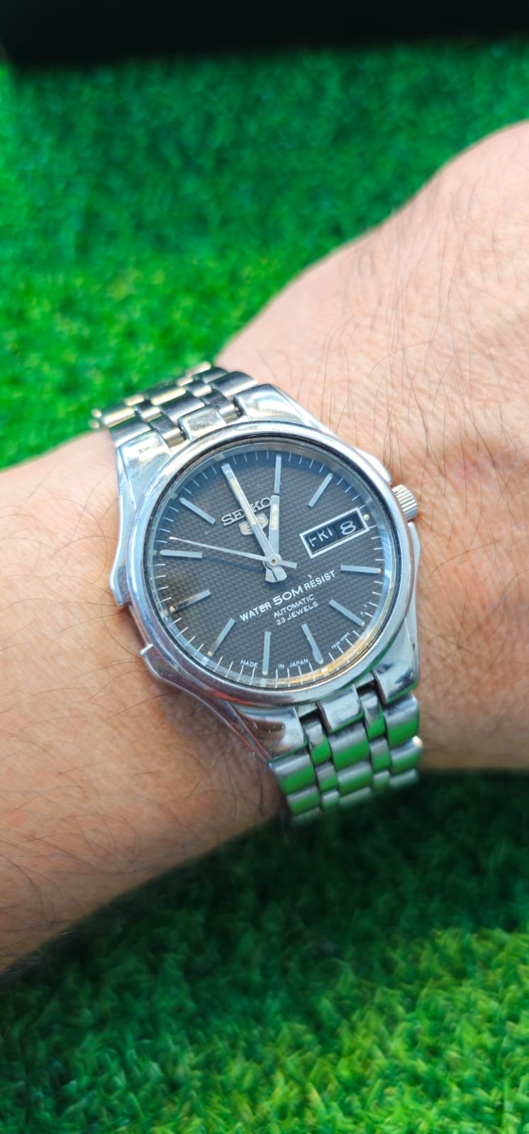 WhatsApp Image 2026-01-21 at 9.44.02 AM (2) Seiko 5 Automatic 7s36 caliber 23-jewels 50M japan made watch for Men's (Used) - Image 2