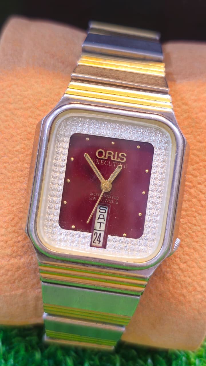 WhatsApp Image 2026-01-22 at 6.29.30 PM Vintage 1960-69 Oris Executive Automatic 25-Jewels Switzerland 🇨🇠made Men's watch (Used) - Image 1