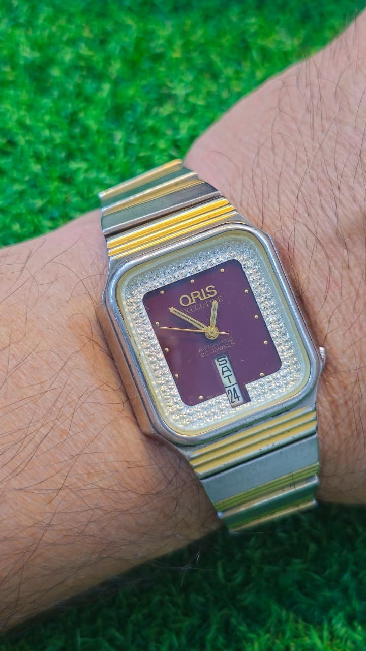 WhatsApp Image 2026-01-22 at 6.29.31 PM (1) Vintage 1960-69 Oris Executive Automatic 25-Jewels Switzerland 🇨🇠made Men's watch (Used) - Image 2