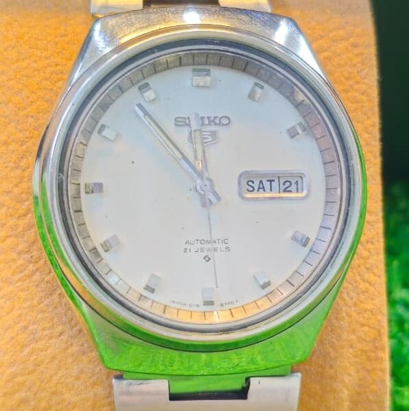 Vintage 1960s Seiko 5 Automatic 6309 caliber 21-jewels 38mm dial  japan made watch for Men's (Used)