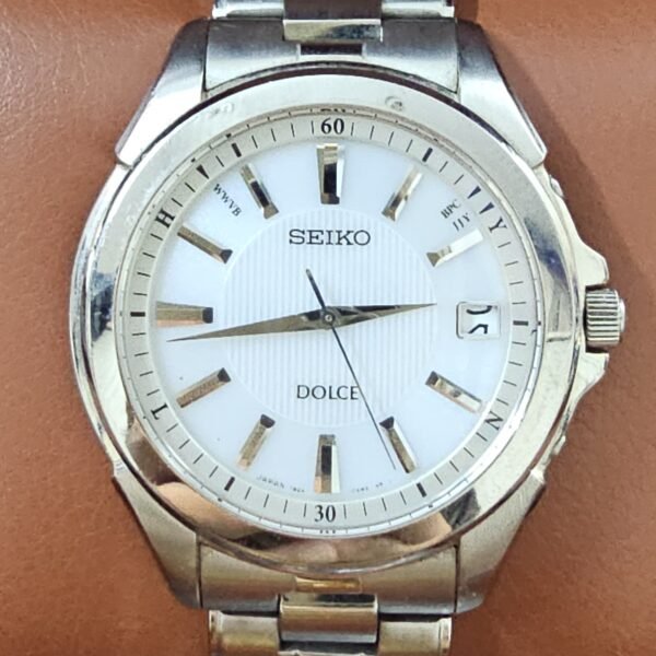Seiko Dolce "Solar Radio Wave" JDM Quartz movement Japan made Men's watch (Used )