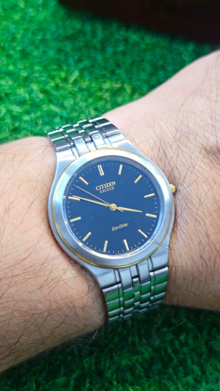 WhatsApp Image 2026-01-24 at 10.42.52 AM Vintage Citizen Exceed ECO drive Quartz movement Japan made Men's watch (Used) - Image 2