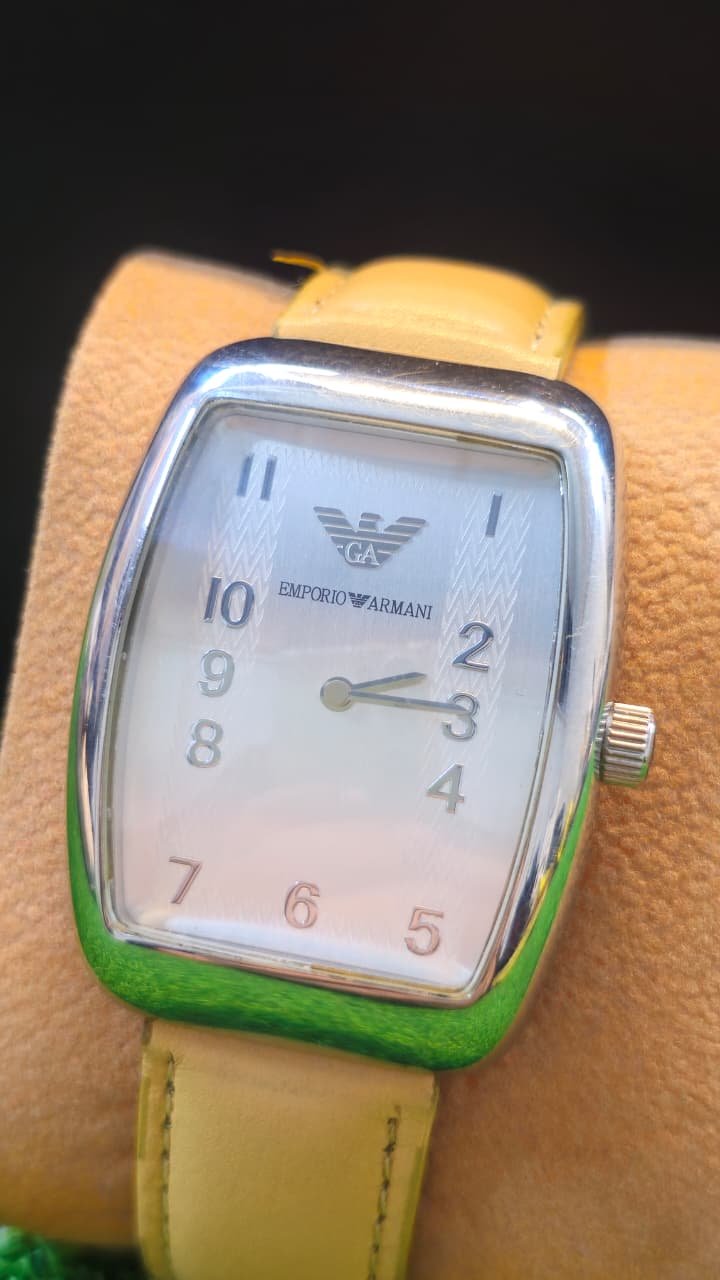 WhatsApp Image 2026-01-24 at 2.23.32 PM Emporio Armani Classic Quartz movement Japan made Men's watch (Used) - Image 1