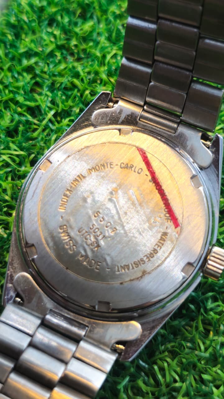 WhatsApp Image 2026-01-24 at 2.42.38 PM Vintage Dalil Crystal Mechanical automatic ETA 2671 Switzerland 🇨🇠made Qibla Compass Men's watch (Used) - Image 4