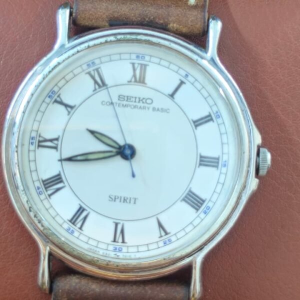 Vintage Seiko Spirit "Contemporary Basic" Quartz movement Japan made Men's watch (Used)