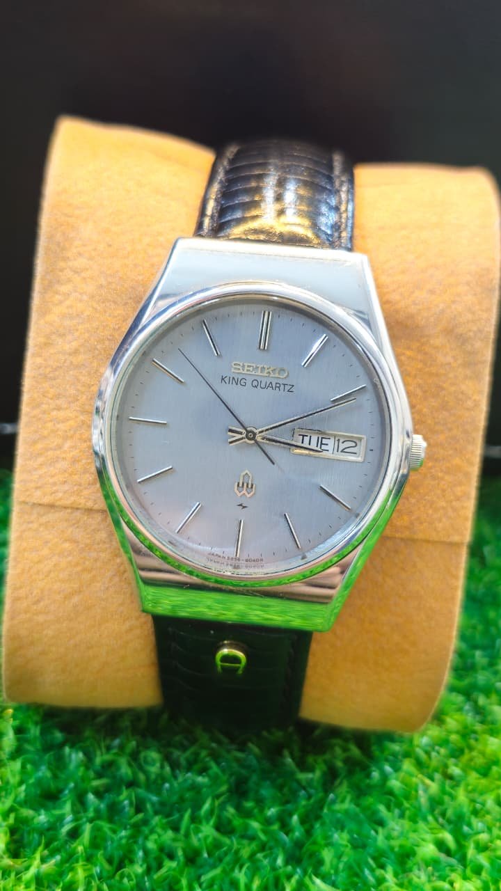 WhatsApp Image 2026-01-26 at 6.06.22 PM Vintage 1970s Seiko King Quartz movement JDM Japan made Men's watch (Used) - Image 1