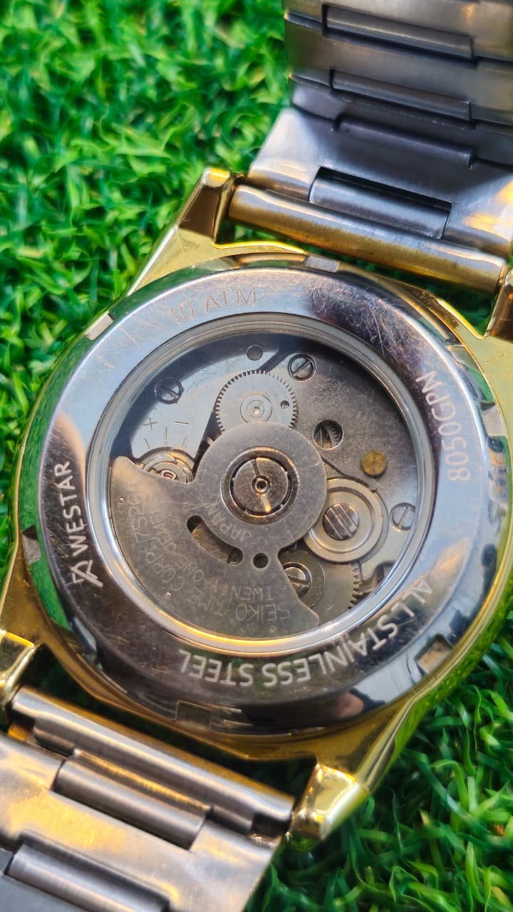 WhatsApp Image 2026-02-02 at 11.24.47 AM (1) Westar Automatic 21-Jewels 100M Japan made Men's watch (Used) - Image 4