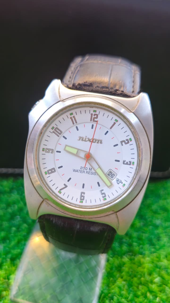 WhatsApp Image 2026-02-02 at 11.49.44 AM Nixon "The Key" Quartz Movement Japan made Men's watch (Used) - Image 1