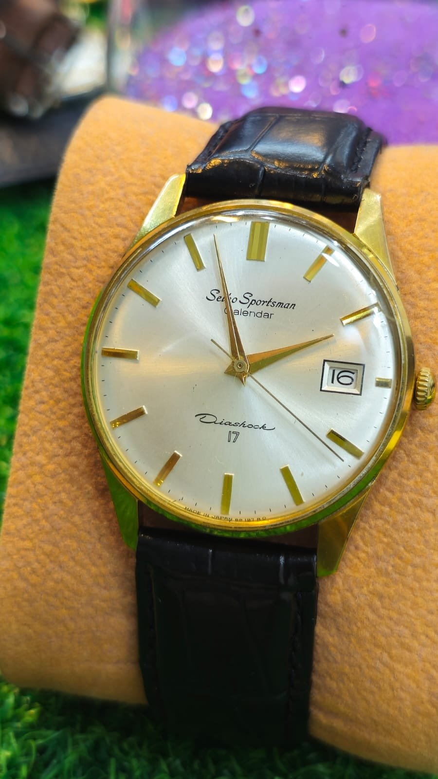 WhatsApp Image 2026-02-13 at 5.21.05 PM Vintage 1965 Seiko Sportsman Calendar Diashock, Mechanical Hand-Wind 6602 caliber 17-jewels japan made watch for Men's (Used) - Image 1