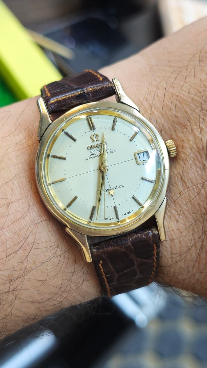 WhatsApp Image 2026-02-13 at 6.22.32 PM Vintage 1958 Omega Constellation "Pie Pan," Automatic Switzerland 🇨🇠made Men's watch (Used) - Image 2