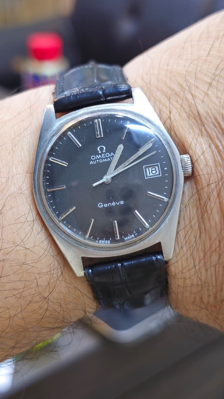 WhatsApp Image 2026-02-15 at 11.47.51 AM Vintage Omega Genève Automatic, reference 166.041, 1968–1969 Omega Calibre 565 Switzerland 🇨🇭 made Men's watch (Used) - Image 2