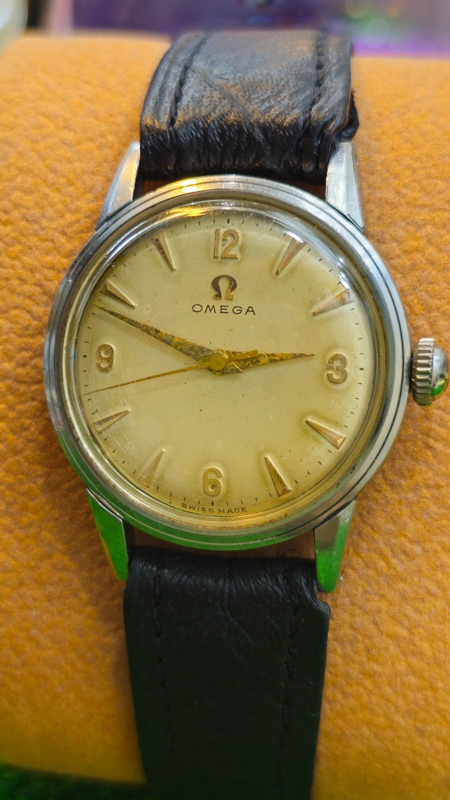 WhatsApp Image 2026-02-15 at 11.51.55 AM Vintage 1950 Omega Mechanical Hand-Wind 16-jewels Reference 10217193 Switzerland 🇨🇠made Men's watch (Used) - Image 1