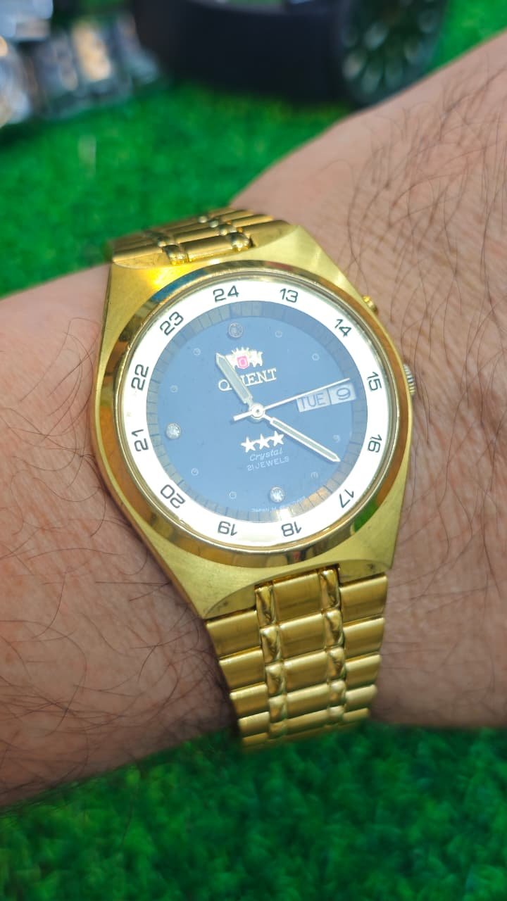 WhatsApp Image 2026-06-09 at 12.25.03 PM (2) Vintage Orient Automatic 21-Jewels Japan made Men's watch (Used) - Image 2